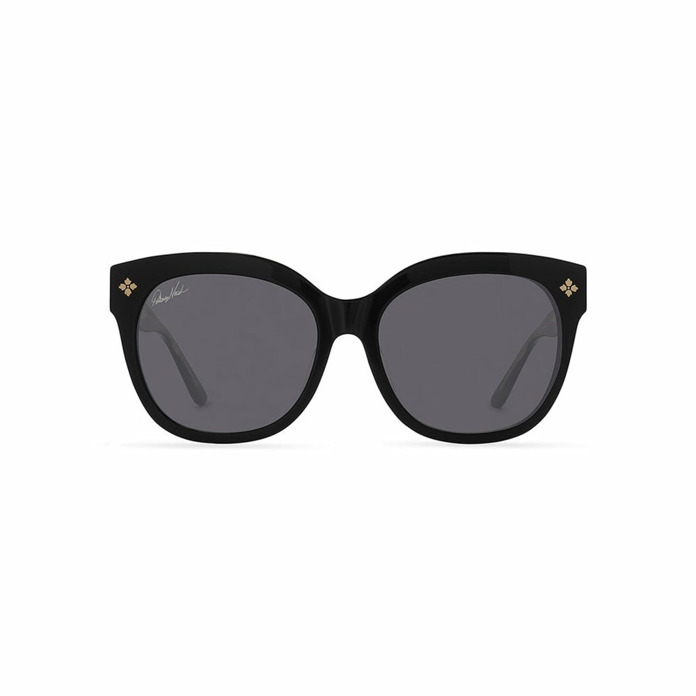 Black Women\'s Patricia Nash Audrey Cateye Sunglasses | 39471RHDO