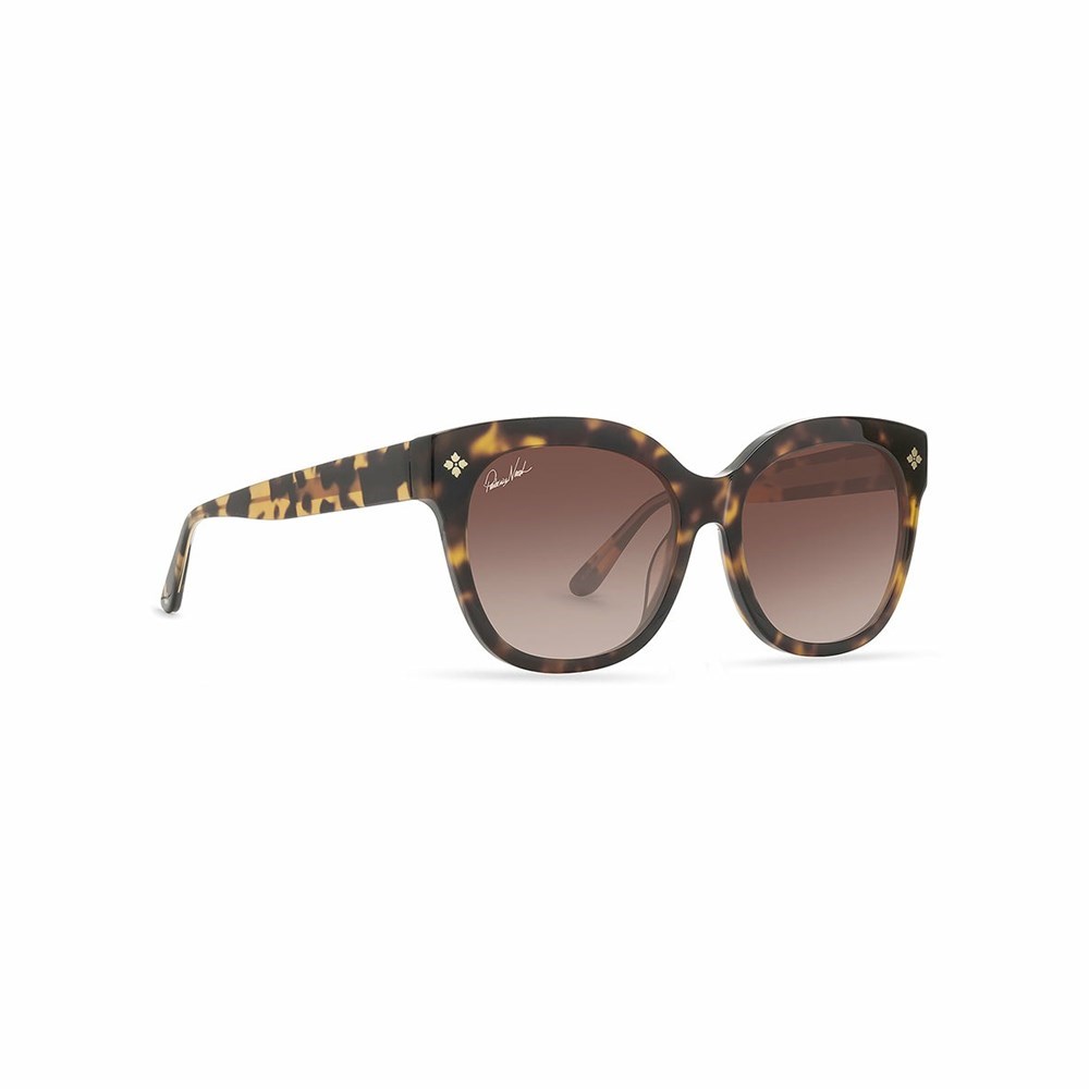 Black Women's Patricia Nash Audrey Cateye Sunglasses | 97421HJKV