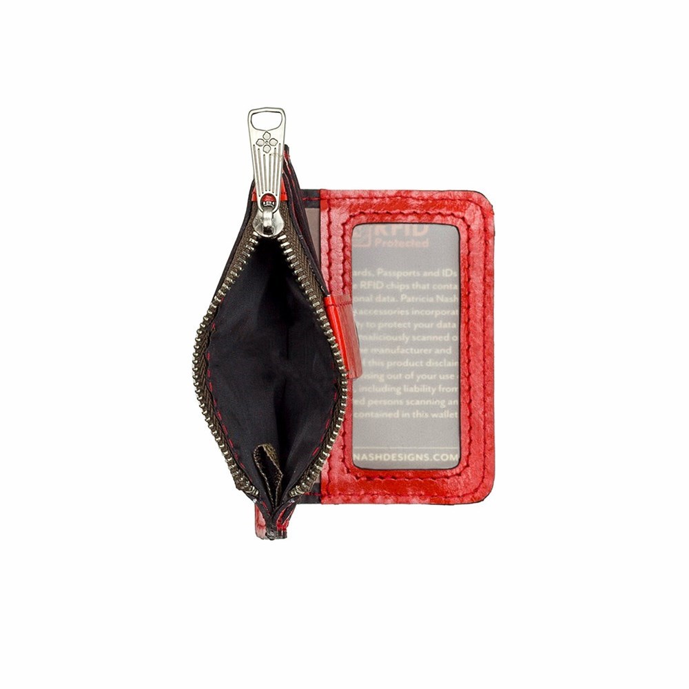 Black Women's Patricia Nash Cassis ID Wallets | 50923MKIS