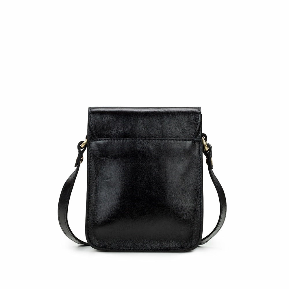 Black Women's Patricia Nash Lari Crossbody Bags | 05489WORF