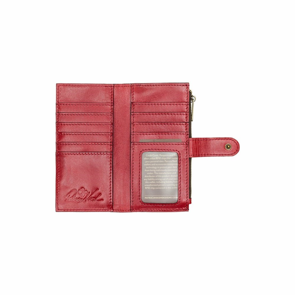 Black Women's Patricia Nash Nazari Wallets | 32675KZTC