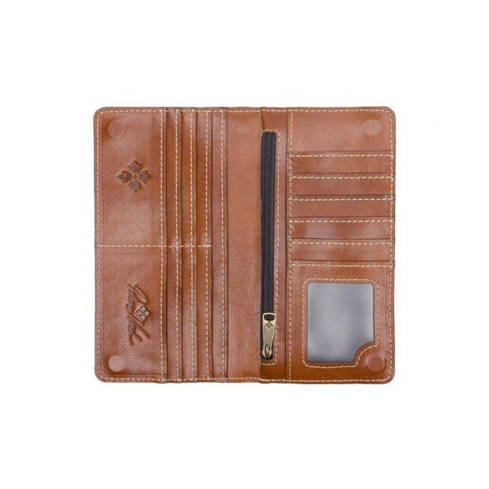 Black Women's Patricia Nash Valentia Snap Wallets | 06581OGIM