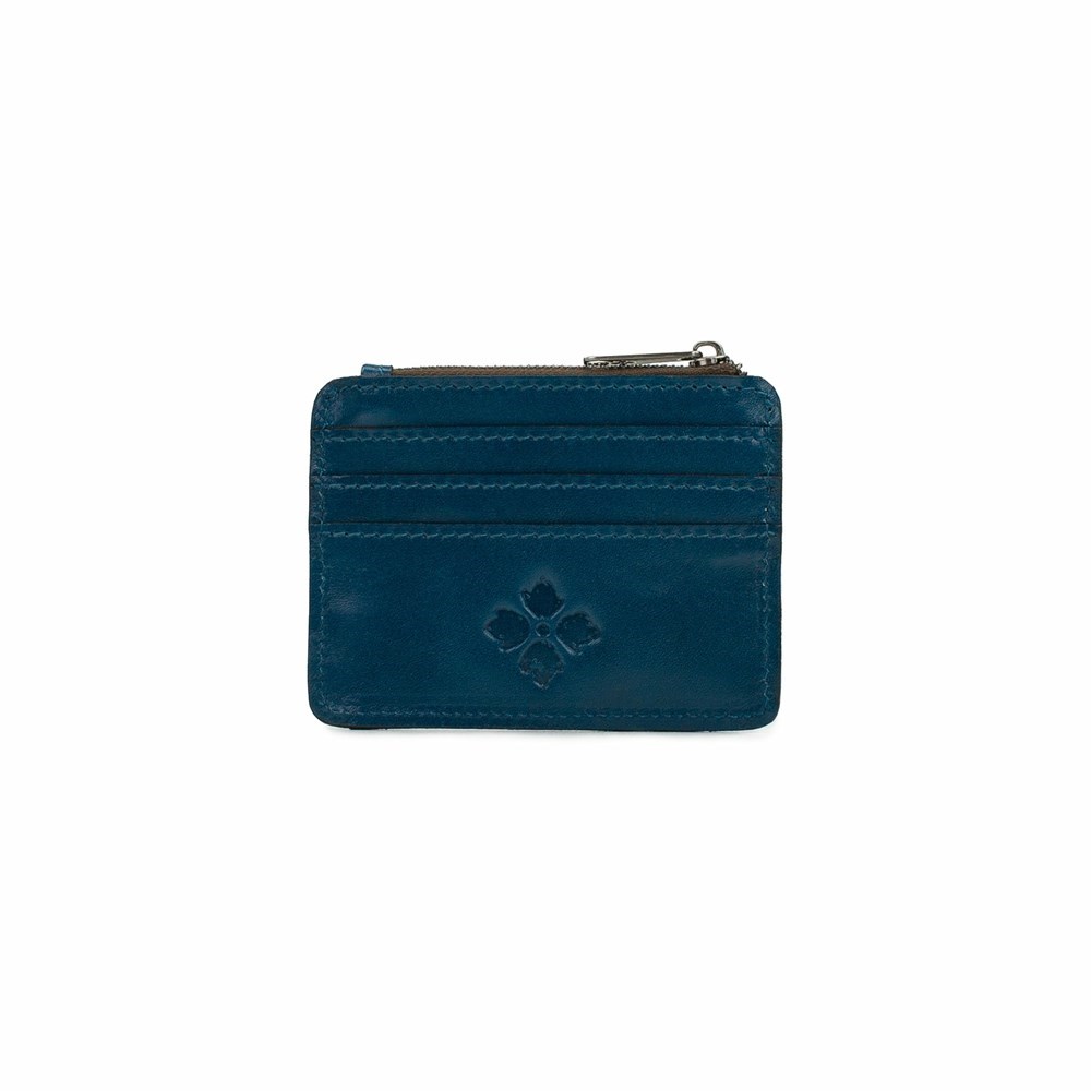 Blue Women's Patricia Nash Cassis ID Wallets | 80371NFLH