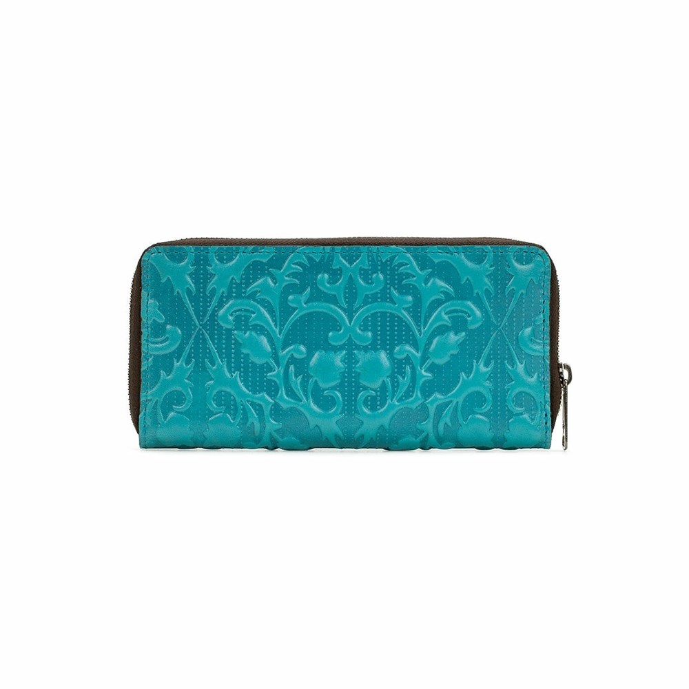 Blue Women's Patricia Nash Lauria Wallets | 19758OWQX