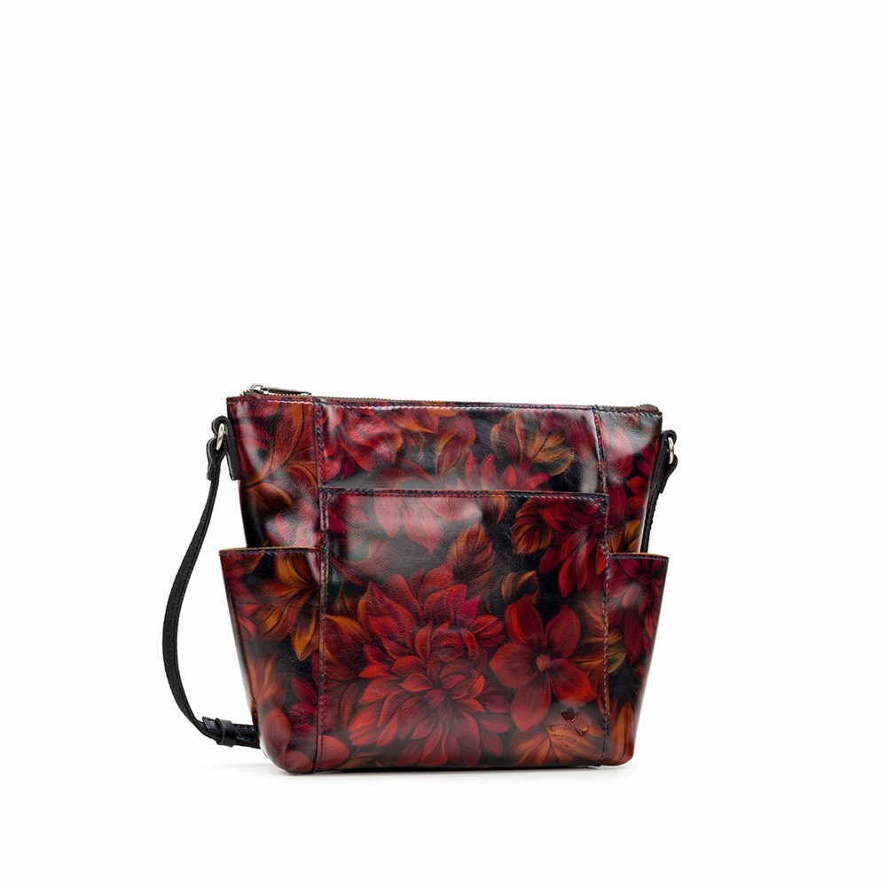 Brown Women's Patricia Nash Aveley Crossbody Bags | 94075AKYQ