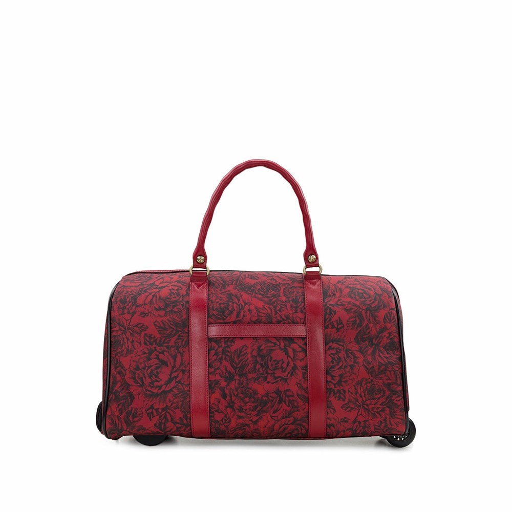 Brown Women's Patricia Nash Avola Trolley Travel Bags | 18652PBAS