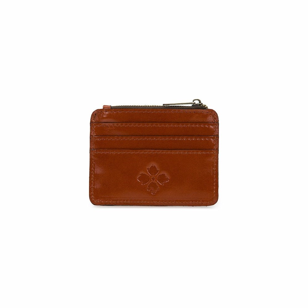 Brown Women's Patricia Nash Cassis ID Wallets | 41907VJRP