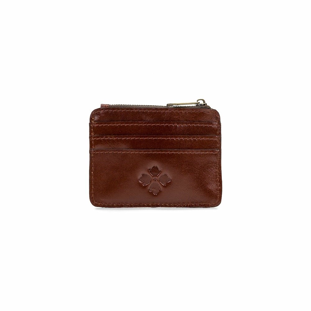 Brown Women's Patricia Nash Cassis ID Wallets | 64590JZAW