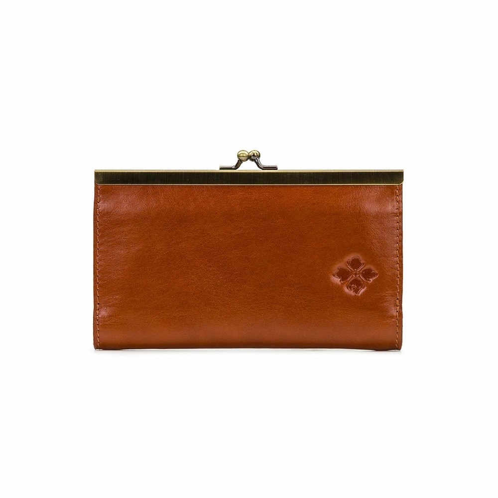 Brown Women's Patricia Nash Dacia Wallets | 97621CXNO