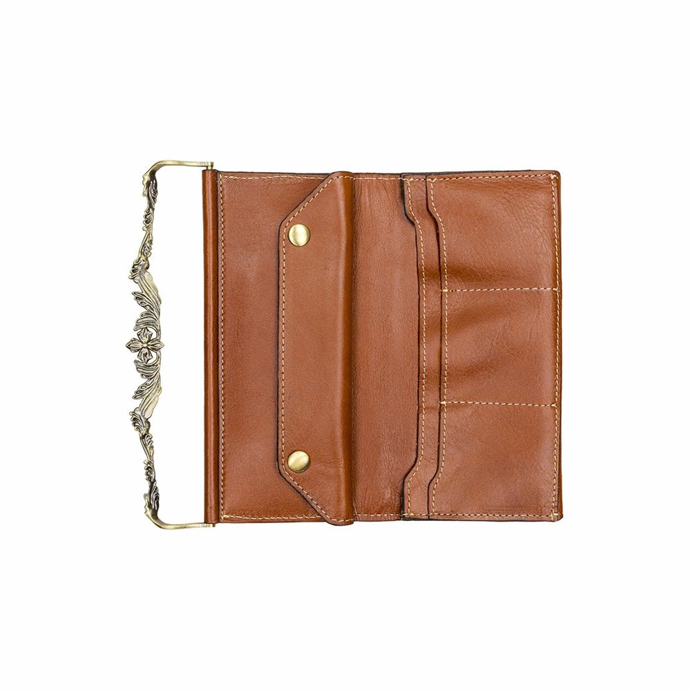 Brown Women's Patricia Nash Loxley Wallets | 06491ZYVJ