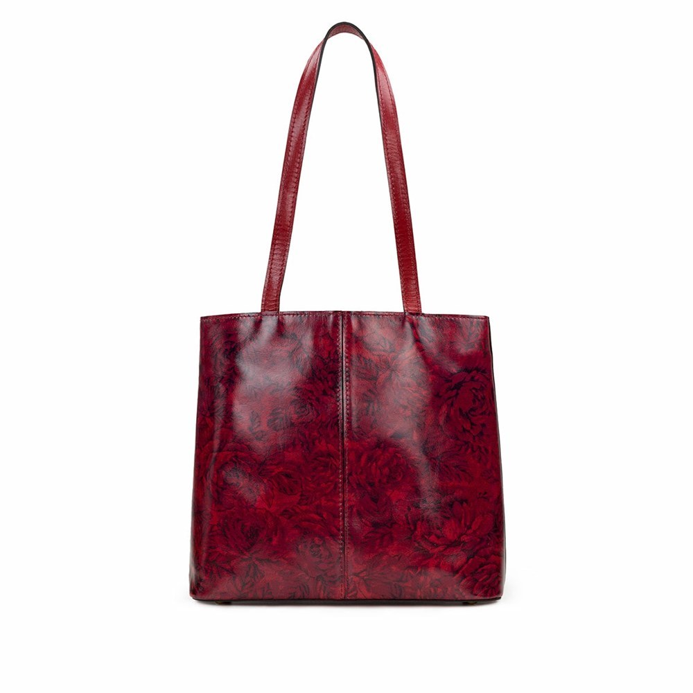 Brown Women's Patricia Nash Luna Tote Bags | 71549PCOE