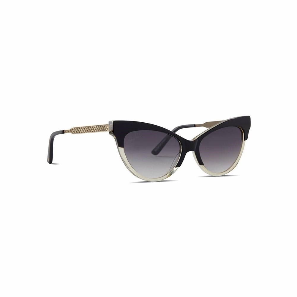 Brown Women's Patricia Nash Monroe Cateye Sunglasses | 45296SMYJ