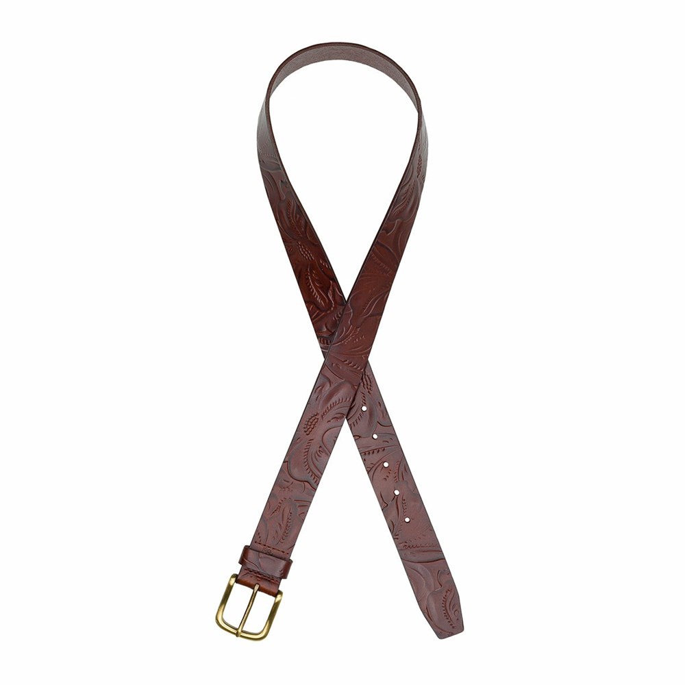 Brown Women's Patricia Nash Pelosa Belt Belts | 24759BGYC