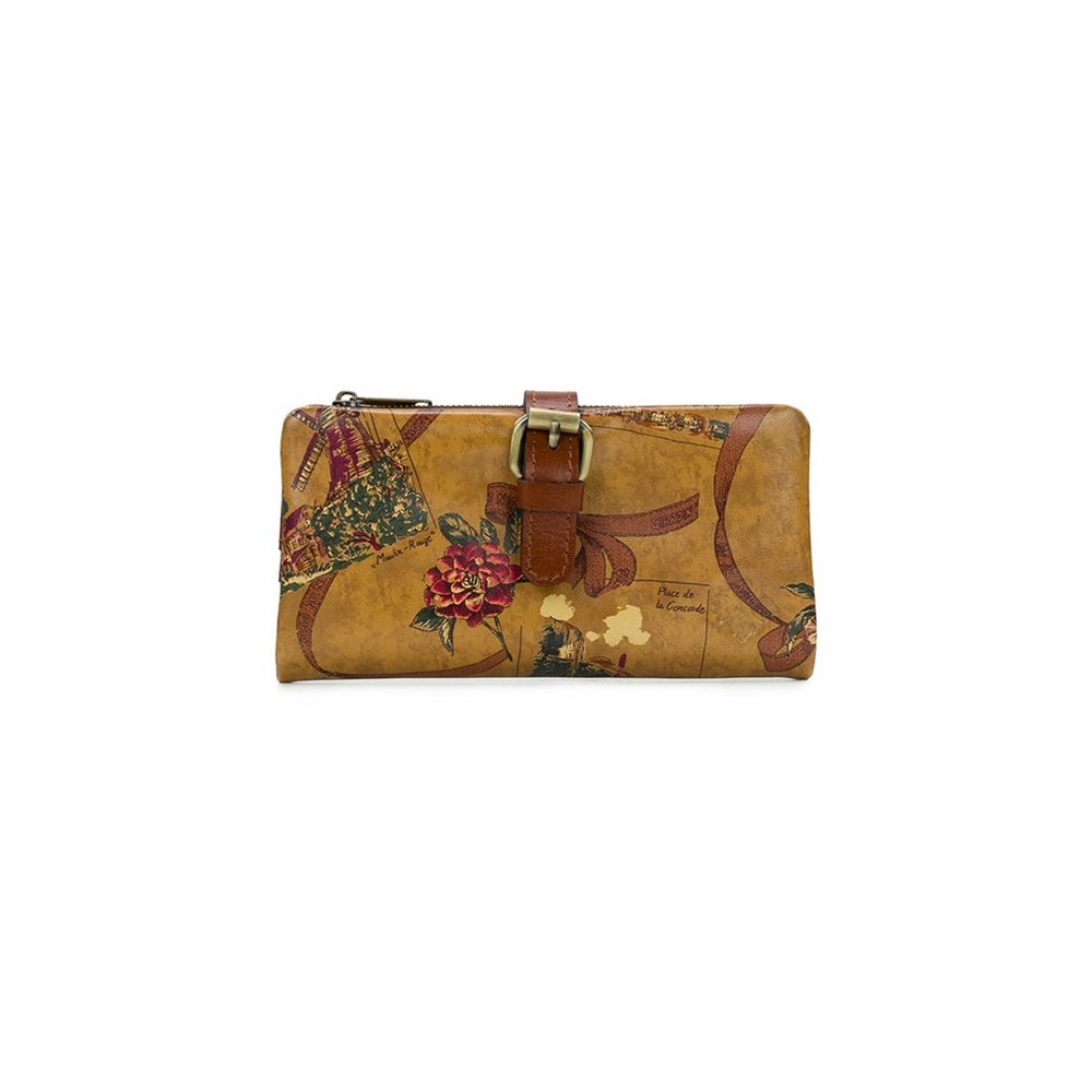 Brown Women\'s Patricia Nash Welwynn Wallets | 86529OIDP