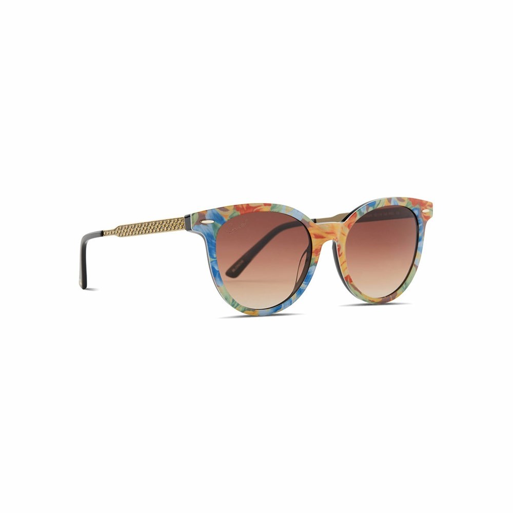 Burgundy Women's Patricia Nash Blondie Sunglasses | 28349YPCZ