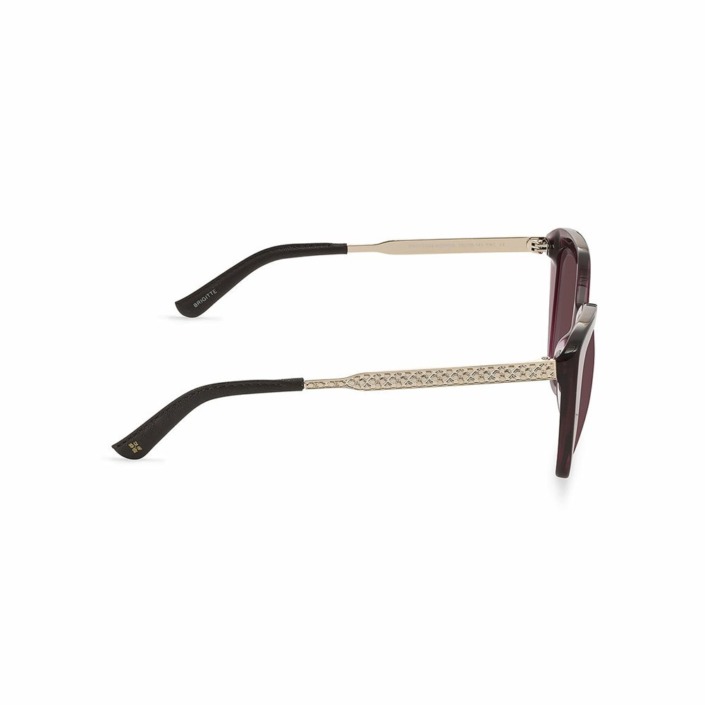 Burgundy Women's Patricia Nash Brigitte Cateye Sunglasses | 07945XFTO