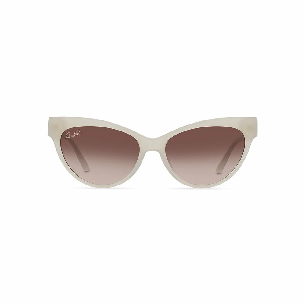 Cream Women\'s Patricia Nash Kelly Vintage Cateye Sunglasses | 76458TPOC