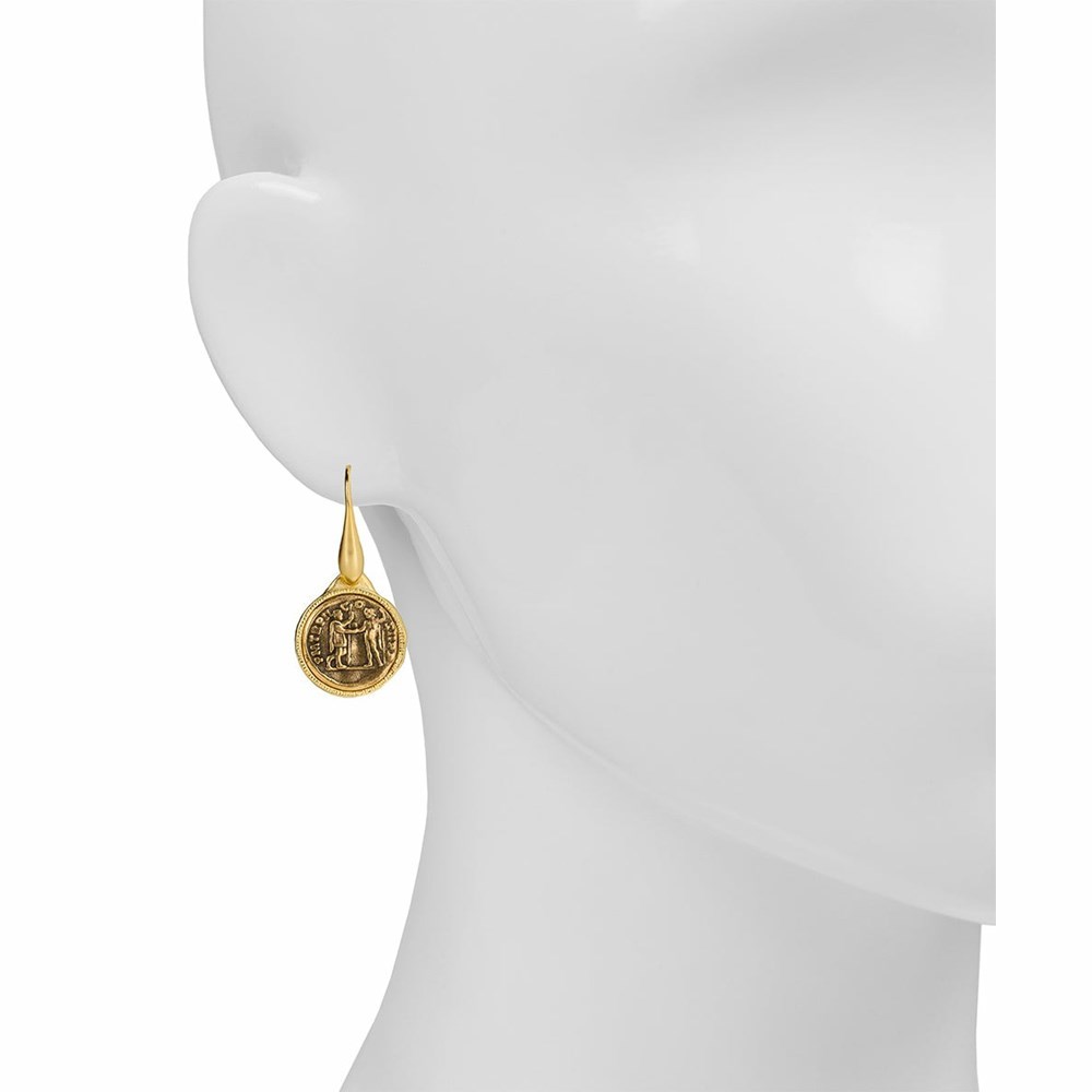 Gold / Gold Women's Patricia Nash Drop Earrings | 53902ACGT