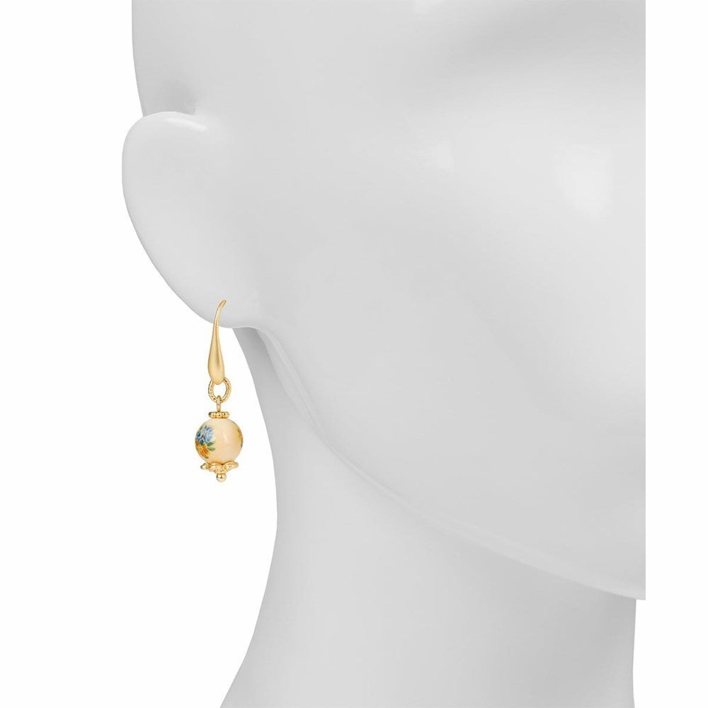 Gold Women's Patricia Nash Bead Drop Earrings | 69728JQGF