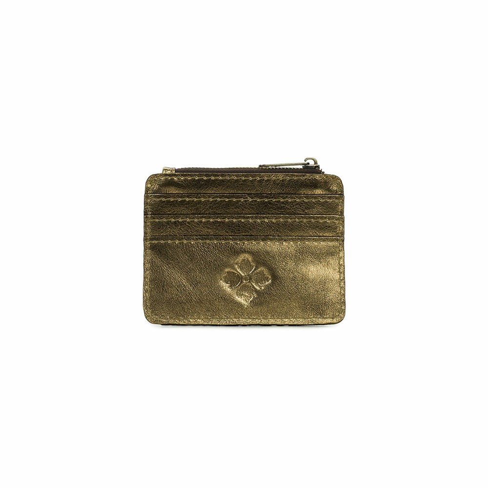 Gold Women's Patricia Nash Cassis ID Wallets | 96704JAVX