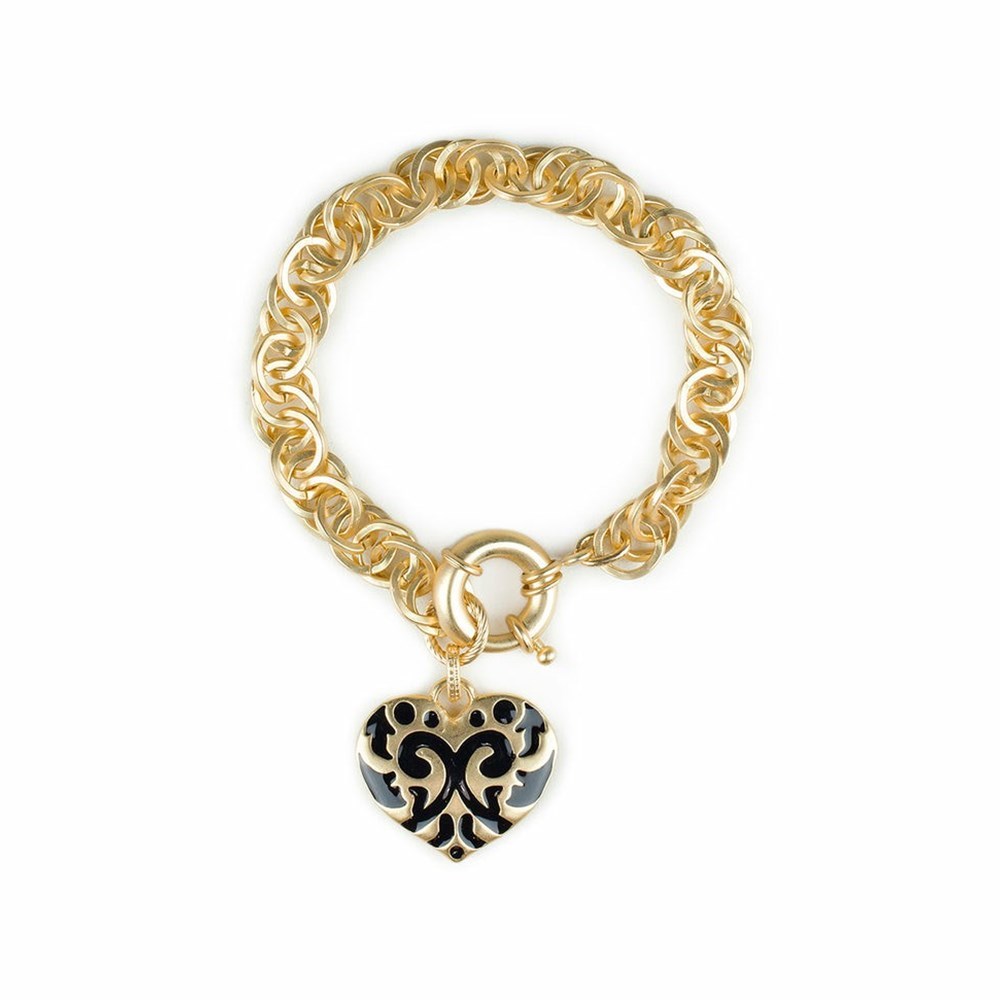 Gold Women\'s Patricia Nash Charm Bracelets | 50971WUYV