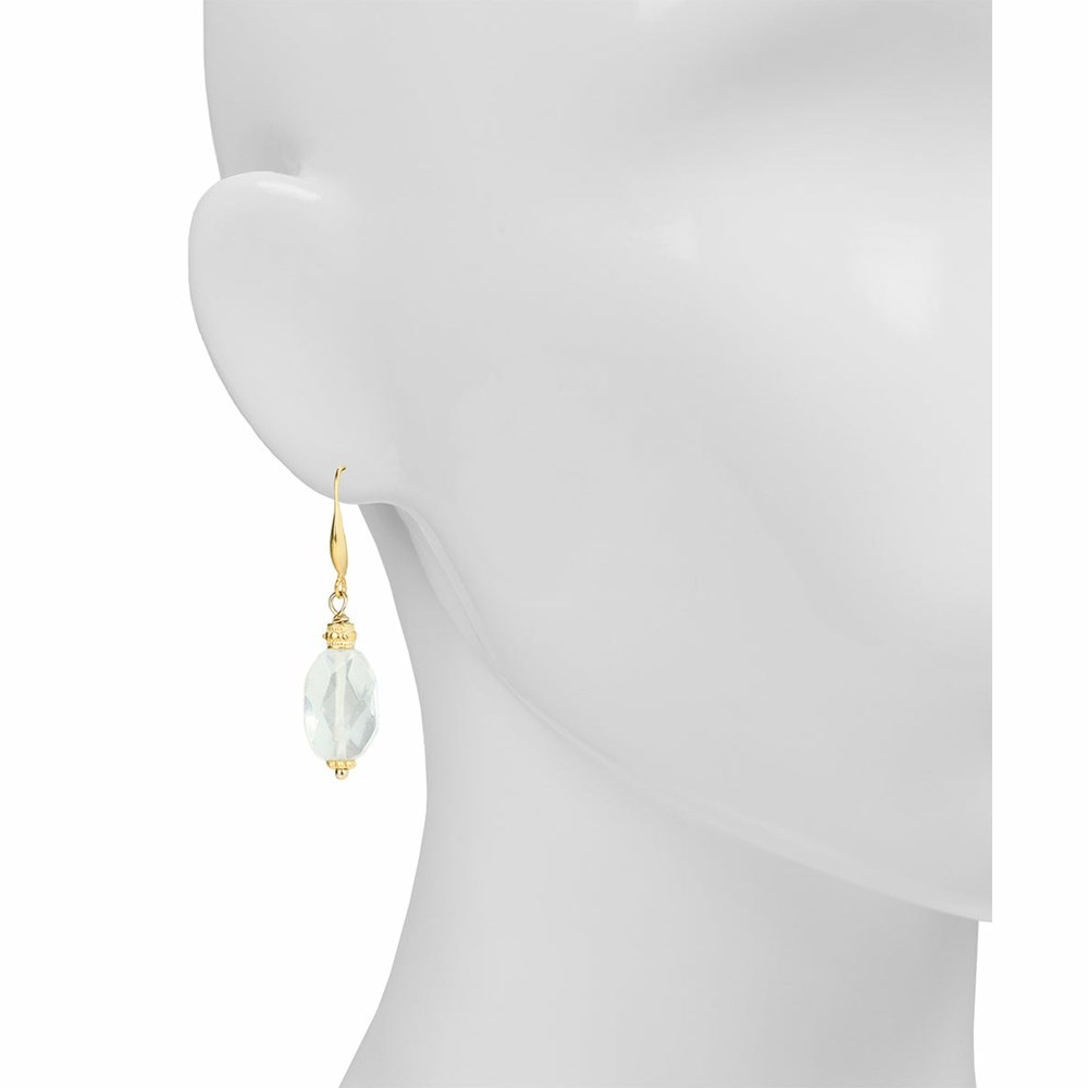 Gold Women's Patricia Nash Crystal Drop Earrings | 32409ENLD