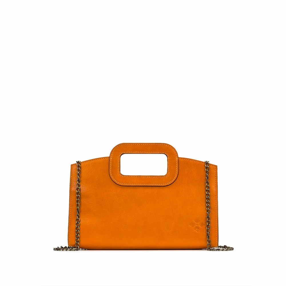 Orange Women\'s Patricia Nash Rainow Top Handle Bag Shoulder Bags | 47681SPYL