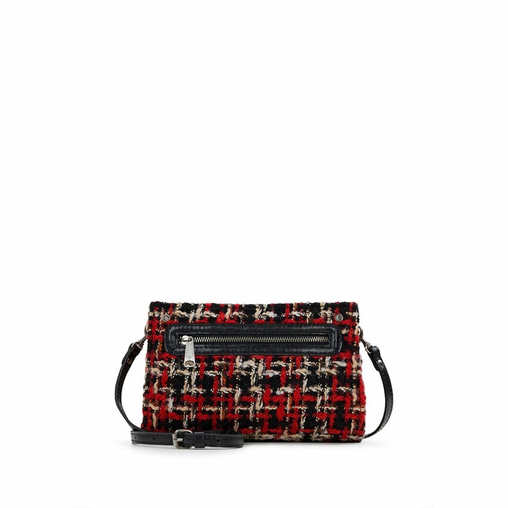 Red Women\'s Patricia Nash Turati Crossbody Bags | 07691ZHGE