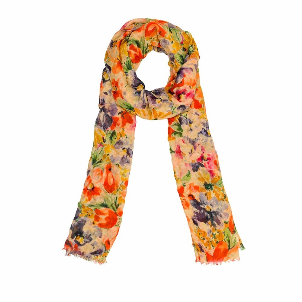 White Women\'s Patricia Nash Scarf Scarves | 43908BRQF