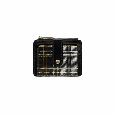 Black White Women's Patricia Nash Cassis ID Wallets | 74960NQDA