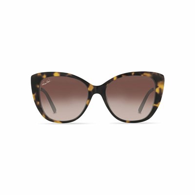 Black Women's Patricia Nash Brigitte Cateye Sunglasses | 29430ERHK