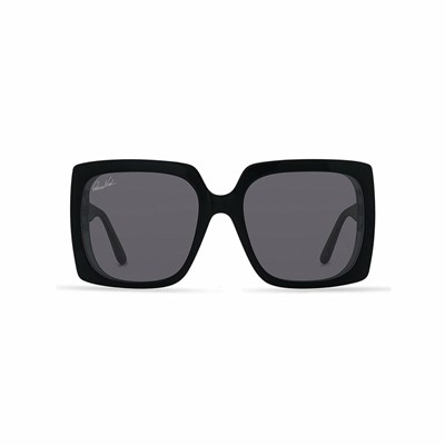 Black Women's Patricia Nash Jackie Large Vintage Sunglasses | 02956GZIN