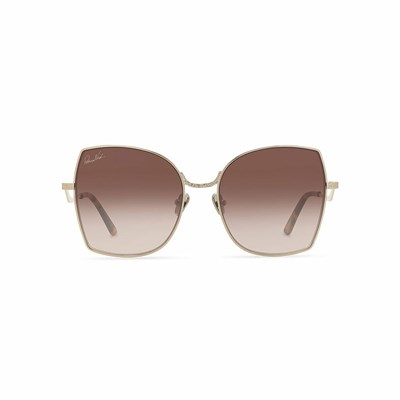 Black Women's Patricia Nash Sophia Vintage Wire Sunglasses | 38964MWPO