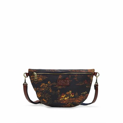 Black Women's Patricia Nash Tinchi Belt Bag Travel Bags | 02318SXYI