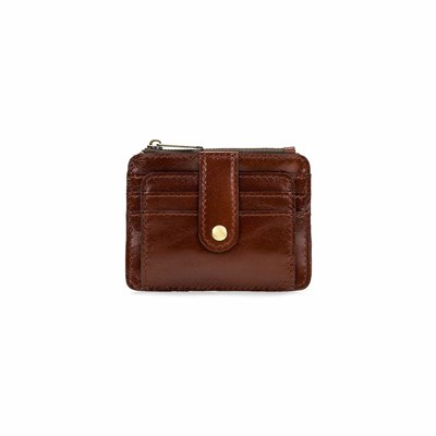 Brown Women's Patricia Nash Cassis ID Wallets | 64590JZAW