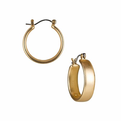 Gold Women's Patricia Nash Gypsy Hoop Earrings | 08745AGFH