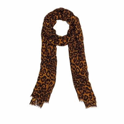 Leopard Women's Patricia Nash Scarf Scarves | 42519MCGK