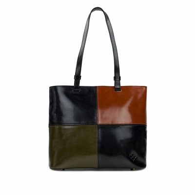 Olive Women's Patricia Nash Braden Tote Bags | 30496RZAE