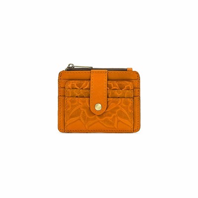 Orange Women's Patricia Nash Cassis ID Wallets | 02437XCZV