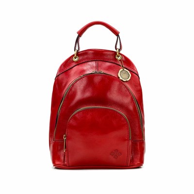 Red Women's Patricia Nash Alencon Backpacks | 50628HJMO