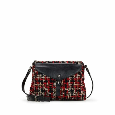 Red Women's Patricia Nash Avellino Crossbody Bags | 62094VKRZ