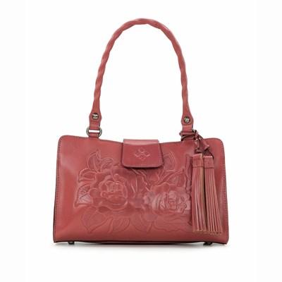 Rose Women's Patricia Nash Rienzo Satchel Handbags | 92061ORQZ