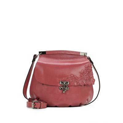 Rose Women's Patricia Nash Veneto Crossbody Bags | 97168RJIH